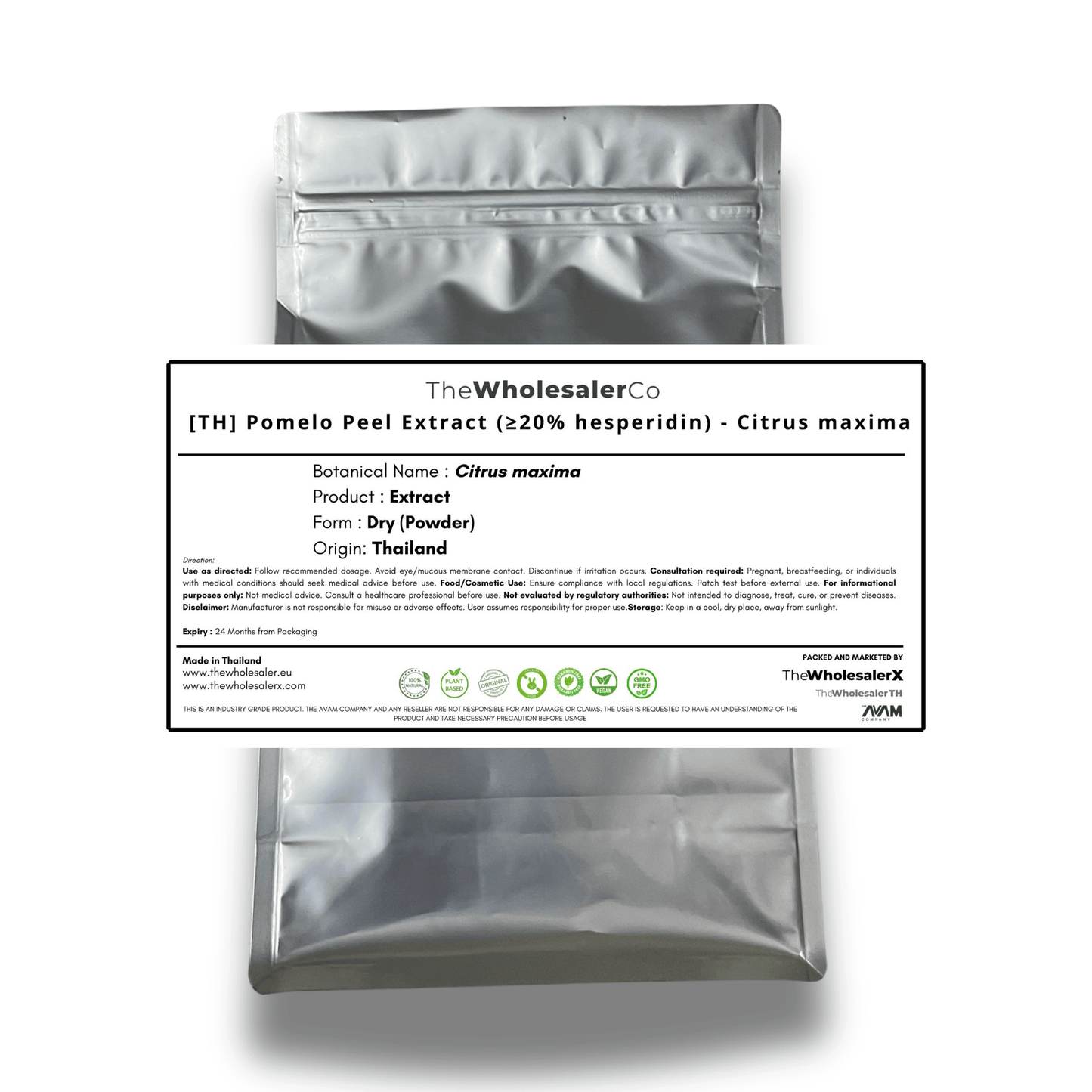 [TH] Pomelo Peel Extract (≥20% hesperidin) - Citrus maxima