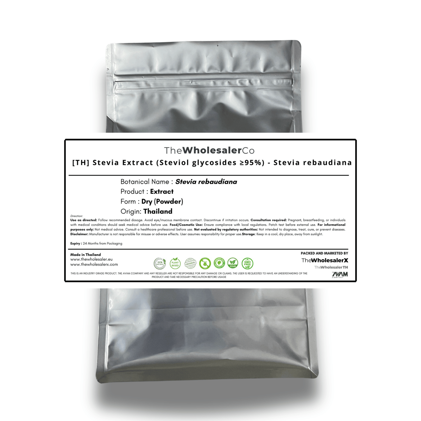 [TH] Stevia Extract (Steviol glycosides ≥95%) - Stevia rebaudiana