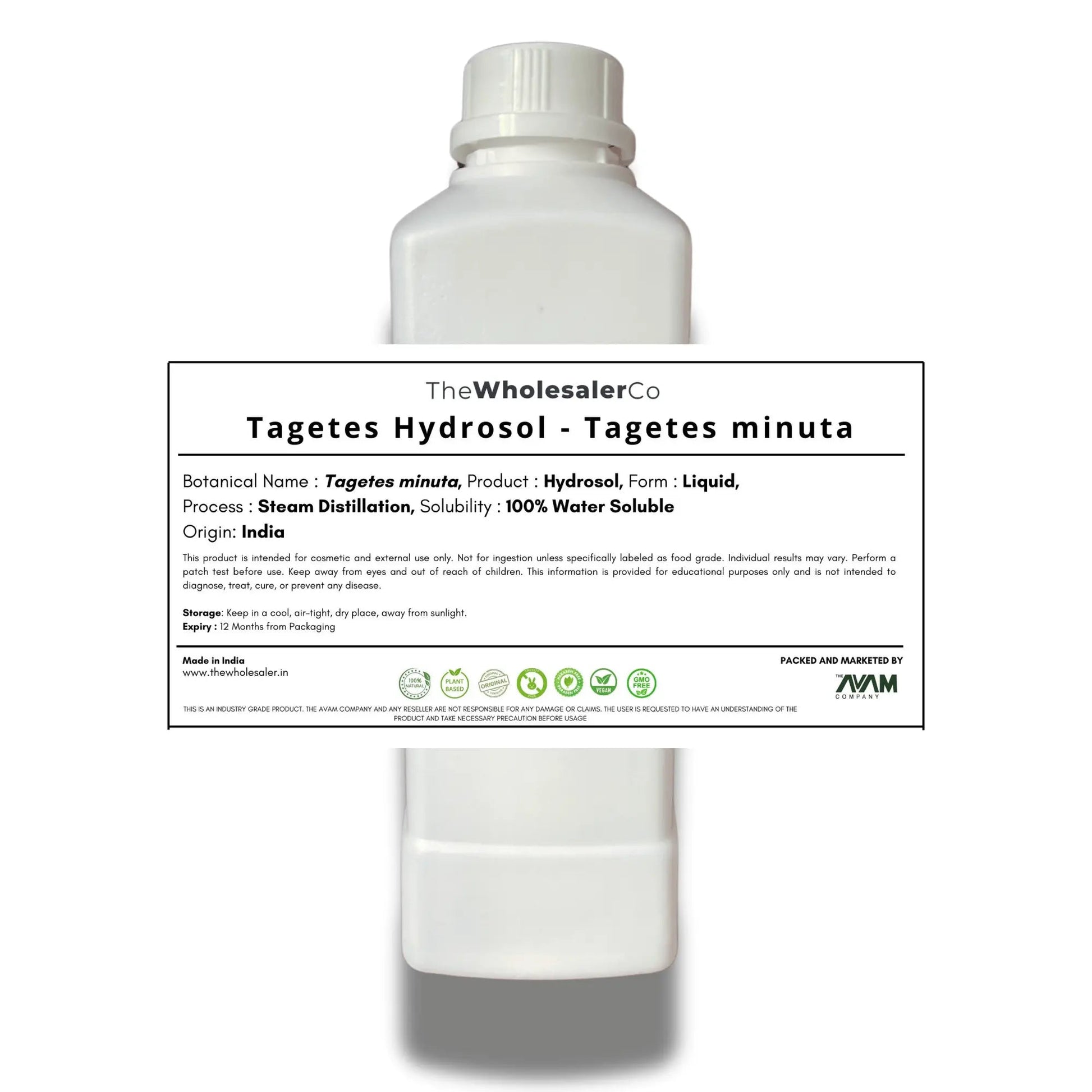 Tagetes Hydrosol - Tagetes minuta Bulk Supplier@TheWholesaleCo Prices