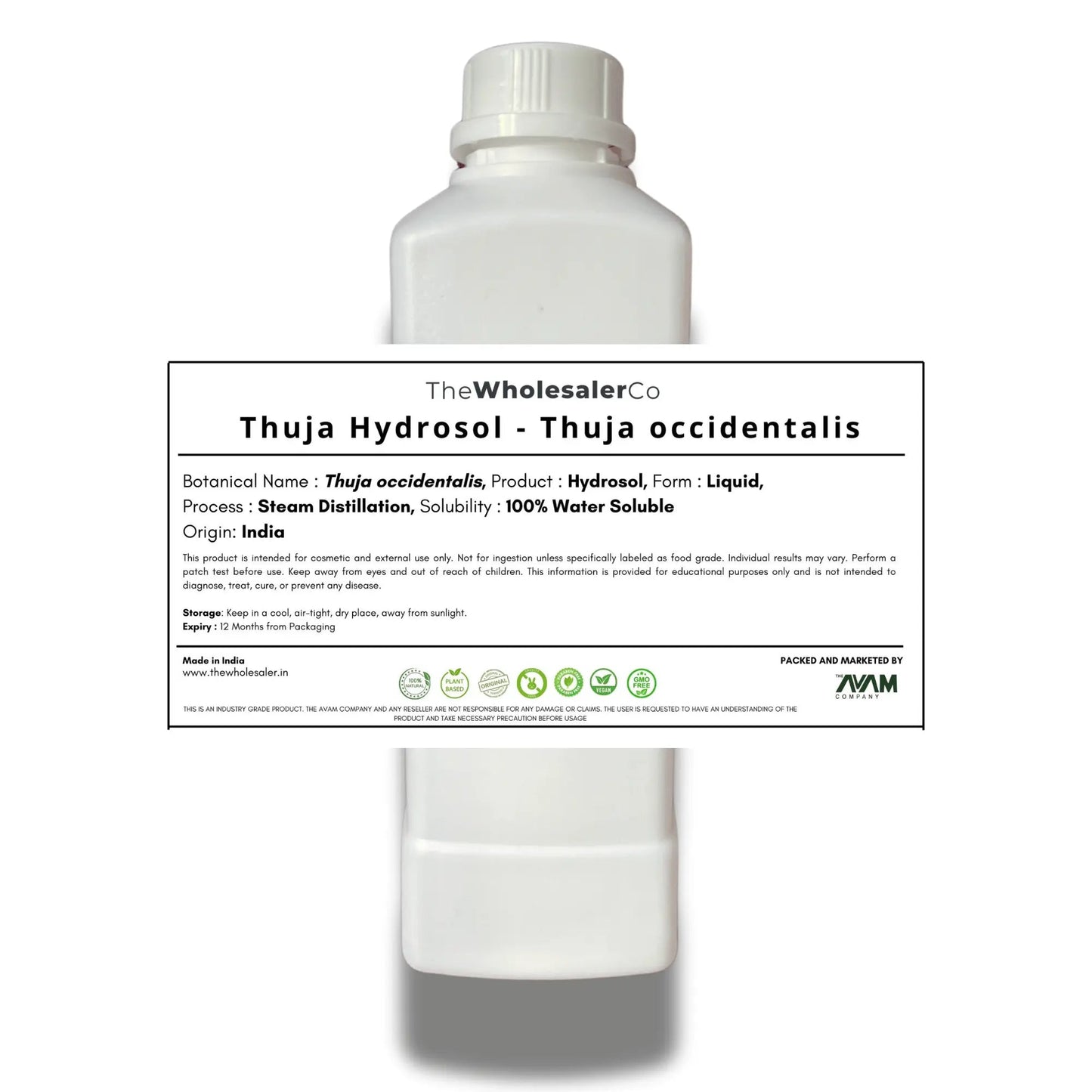 Thuja Hydrosol - Thuja occidentalis Bulk Supplier@TheWholesaleCo Prices