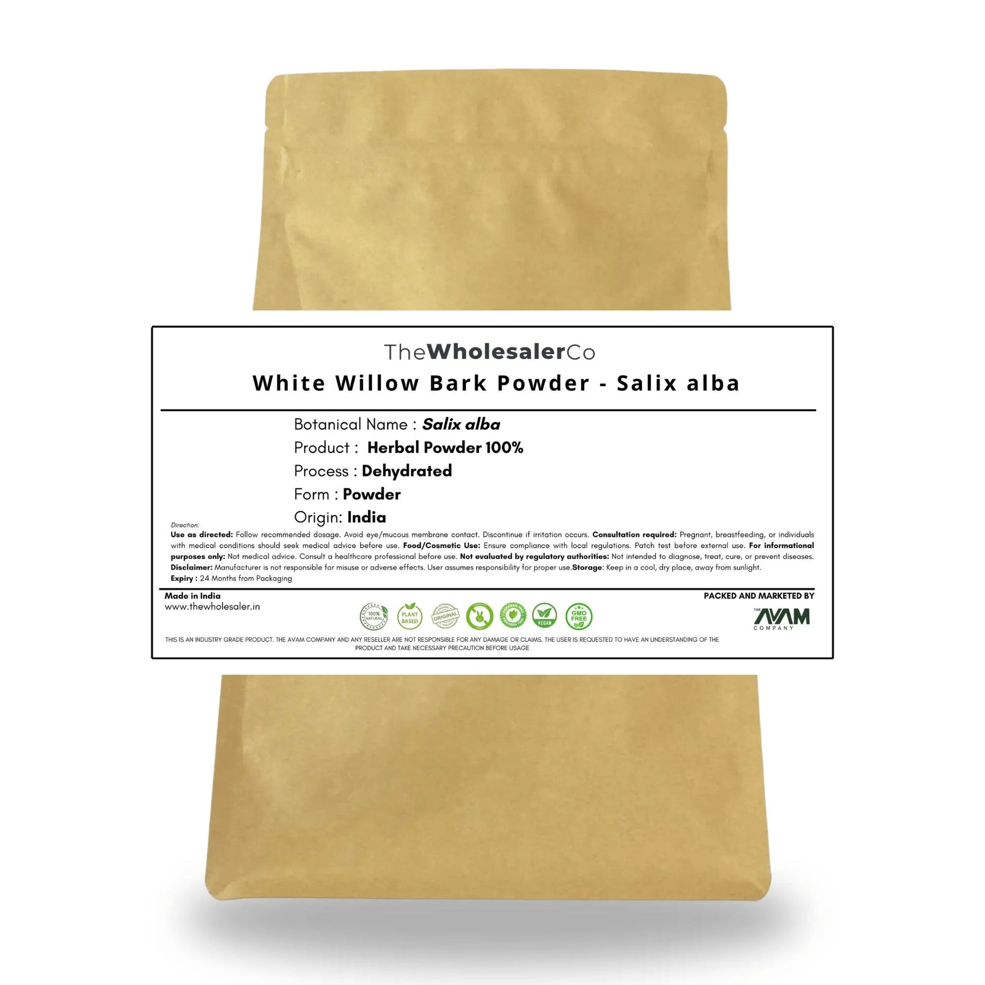 White Willow Bark Powder - Salix alba Product vendor