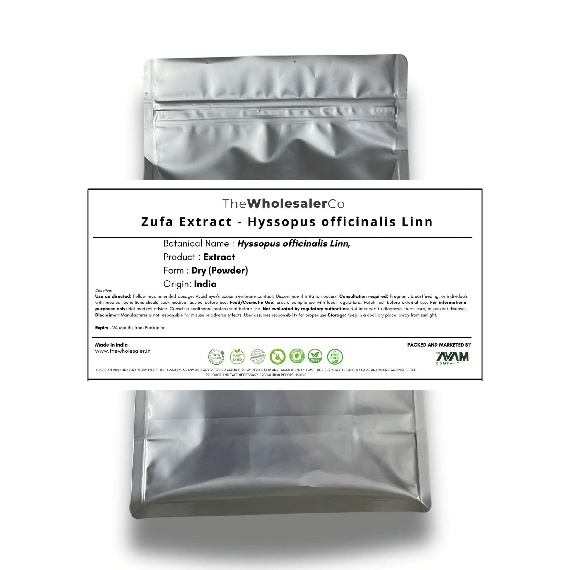 Zufa Extract - Hyssopus officinalis Linn Product vendor
