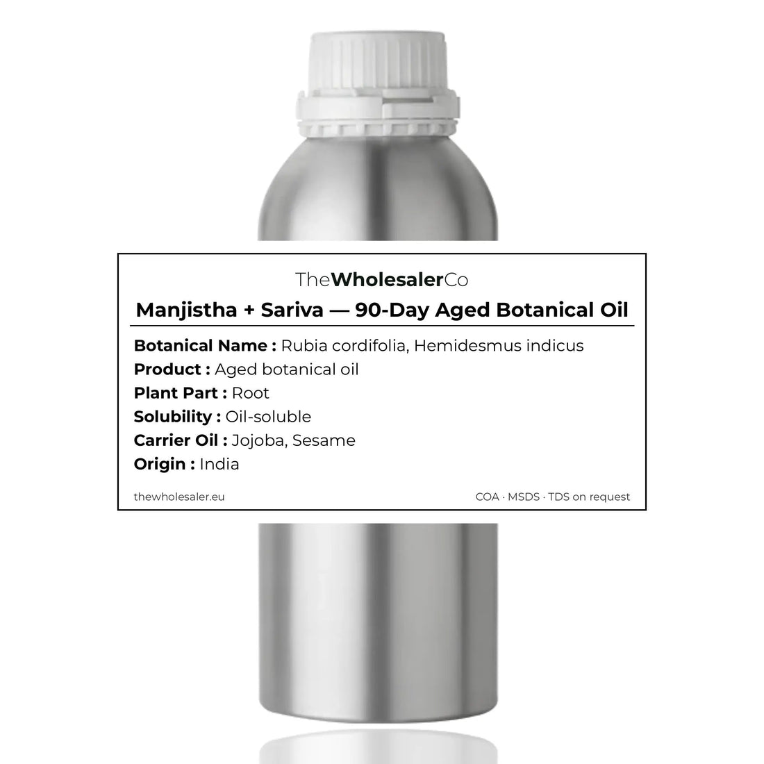 Manjistha + Sariva — 90-Day Aged Botanical Oil