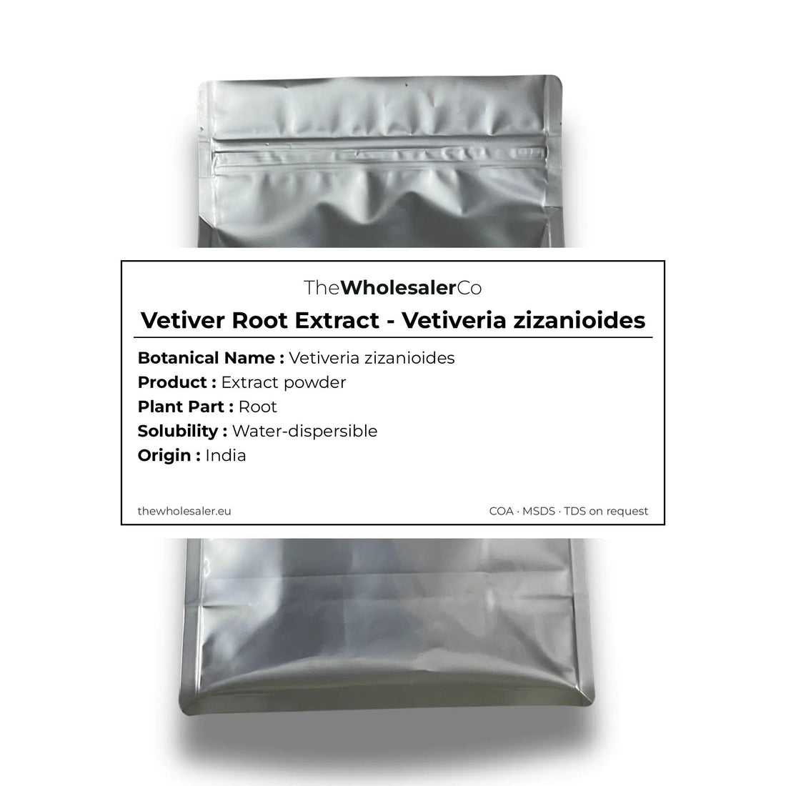 Vetiver Root Extract - Vetiveria zizanioides